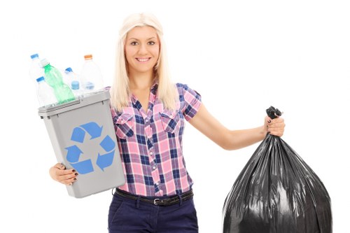 Eco-friendly disposal and recycling of office materials