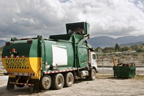 Eco-friendly loft clearance process demonstrating sustainability